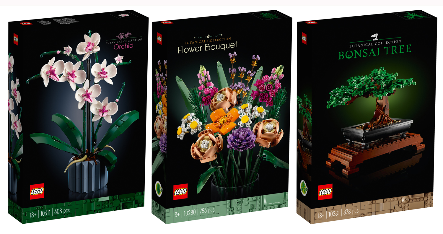 B&B Spielwaren - LEGO® Icons 10280 Blumenstrauß, 10281 Bonsai Baum, 10311  Orchidee