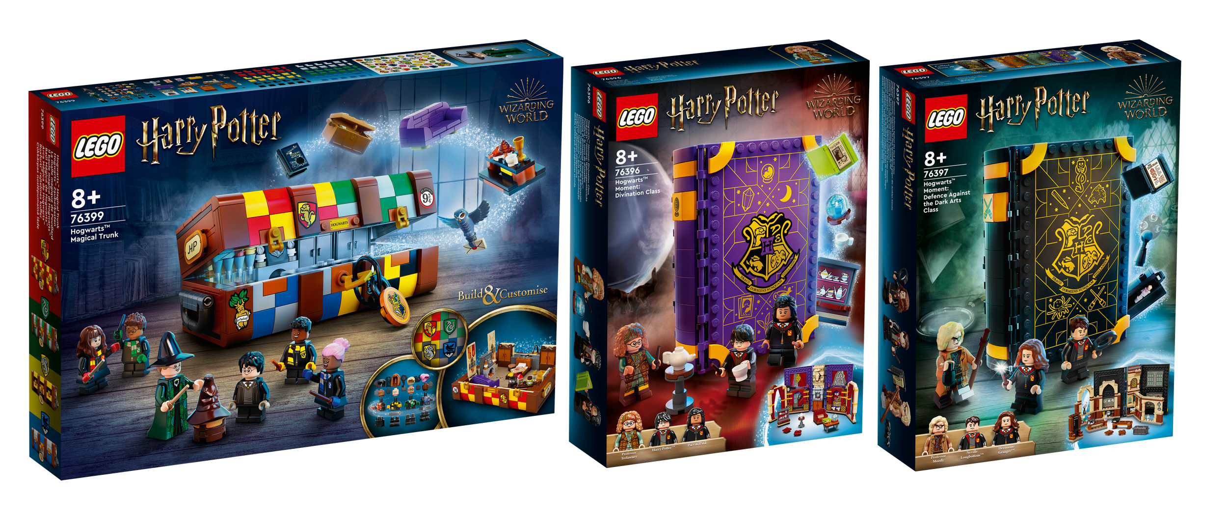 B&B Spielwaren - LEGO® Harry Potter™ 76396 Hogwarts™, 76397 Hogwarts™ und  76399 Hogwarts™ Zauberkoffer