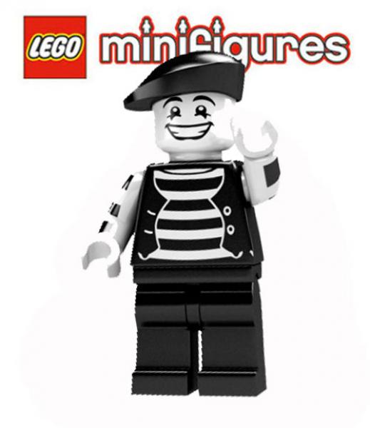 9 Pantomime NEU Lego Sammelfiguren 8684 Serie 2 Nr 